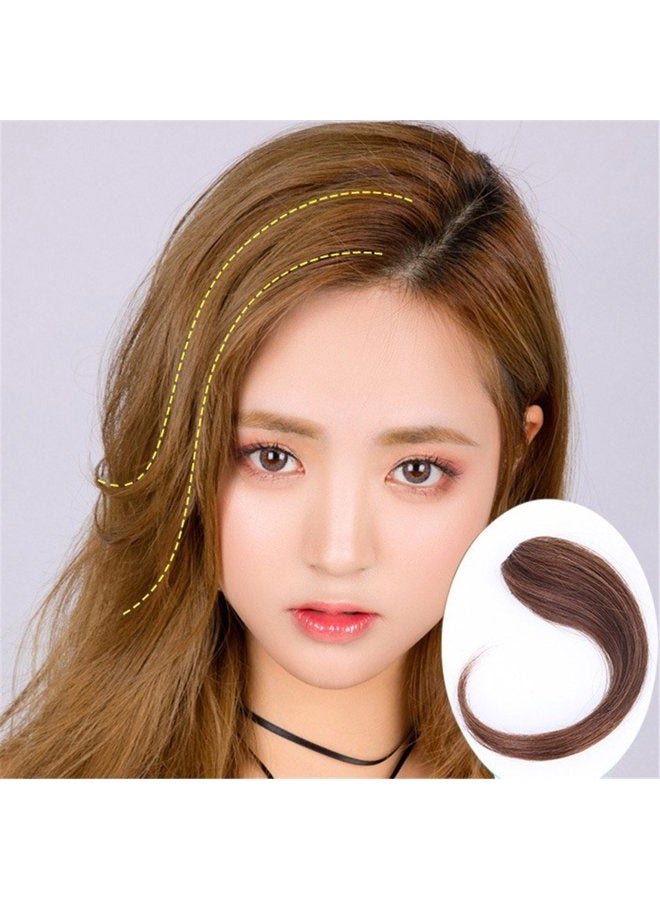 Remeehi Hand Made Long Straight Bangs 1pcs Invisible Clip In Side Bangs Human Hair Nature Look Hair Piece Extension Natural Black - Image 4